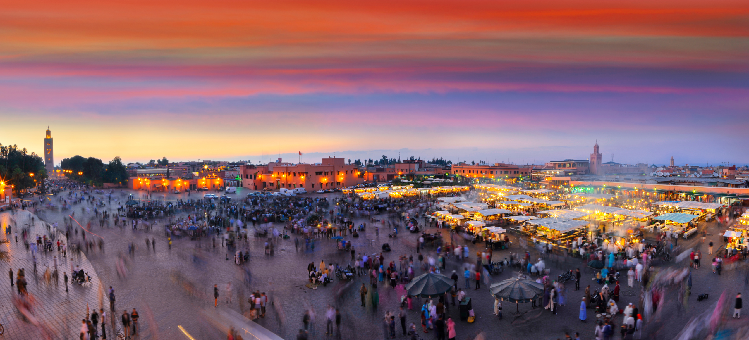 Marrakech al atardecer