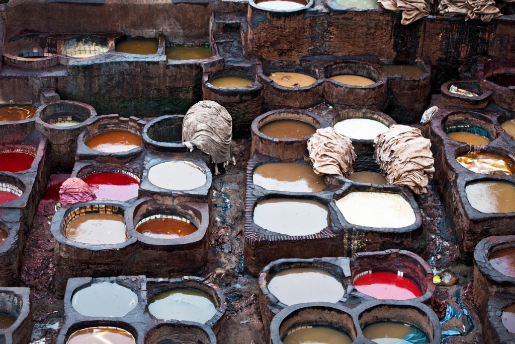 fábricas de cuero marruecos