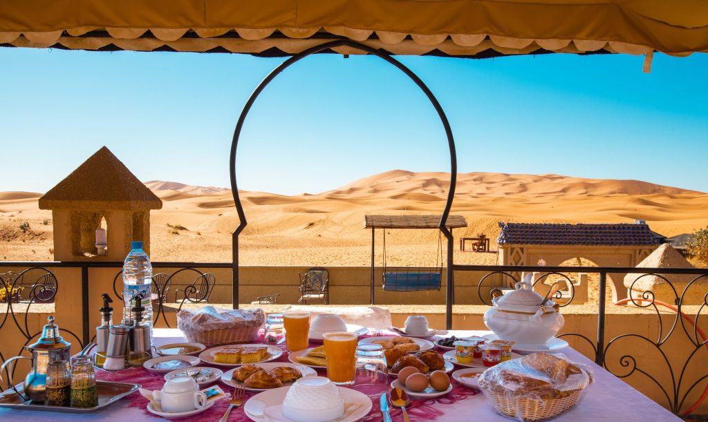 desayuno desierto