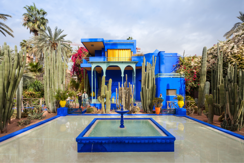 jardín de jacques majorelle.